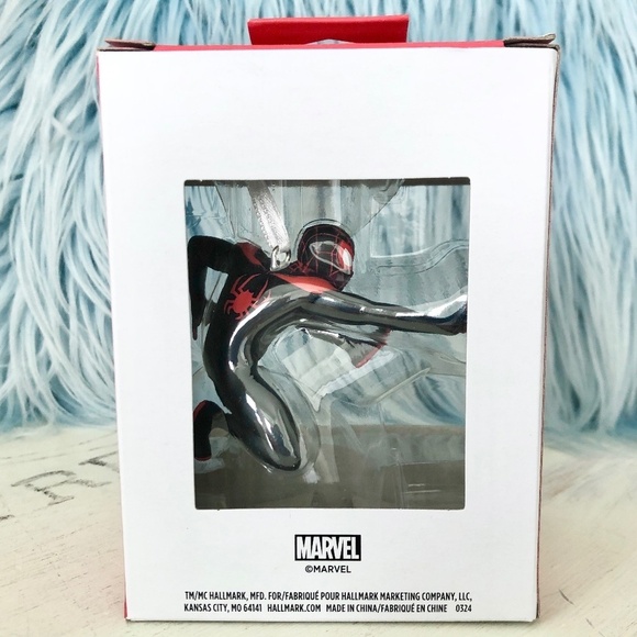 Spider Man, Marvel, Hallmark, Christmas, Ornament, Miles Morales, New In Box - Picture 4 of 7